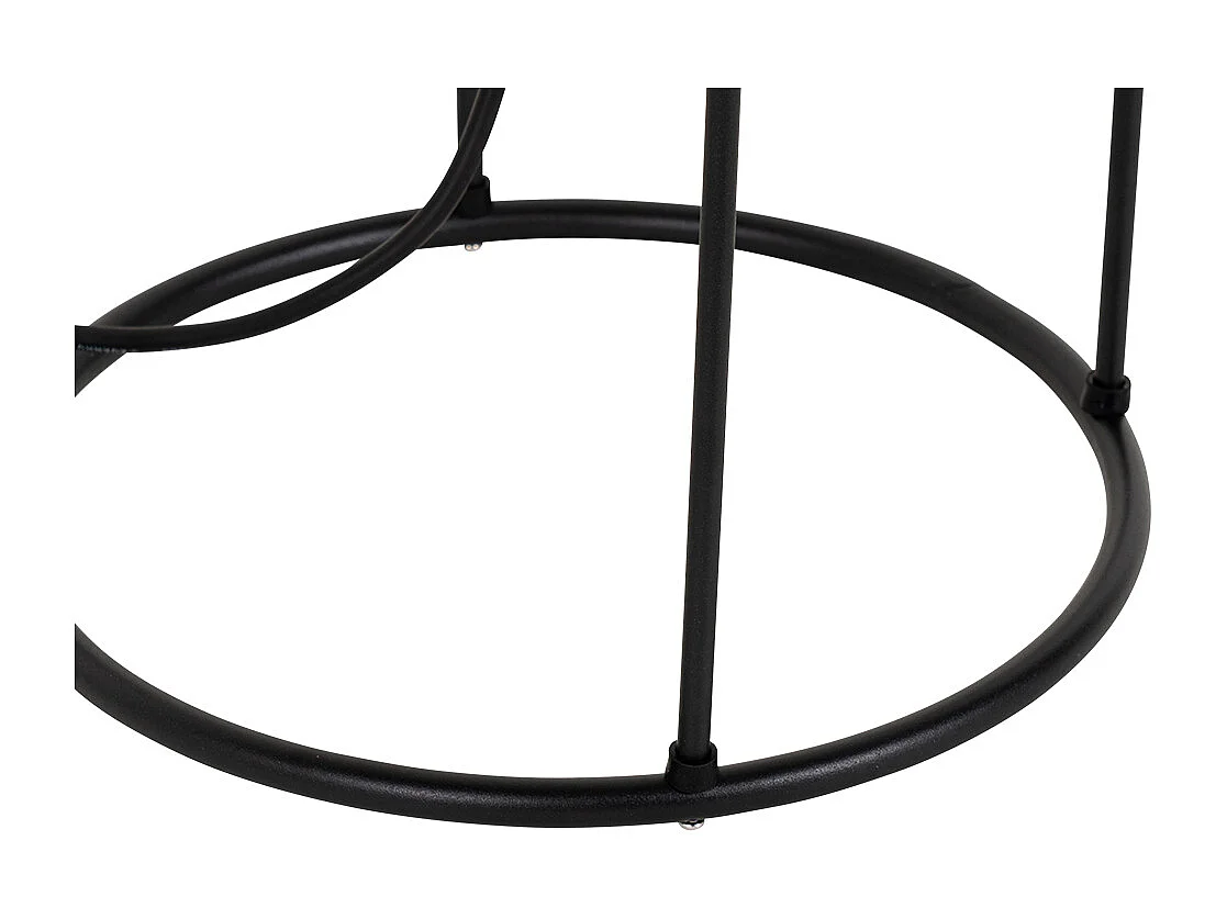 Lampadaire design d'extérieur noir - Jannie