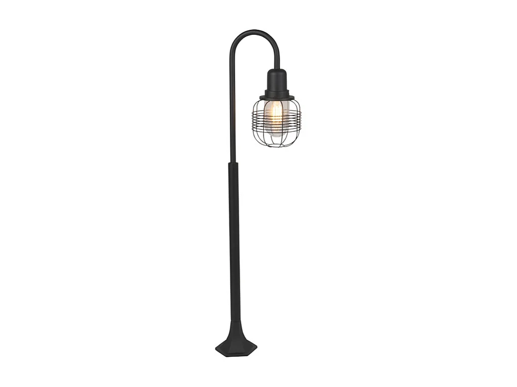 Lampe extérieure rurale noire IP44 - Guardado