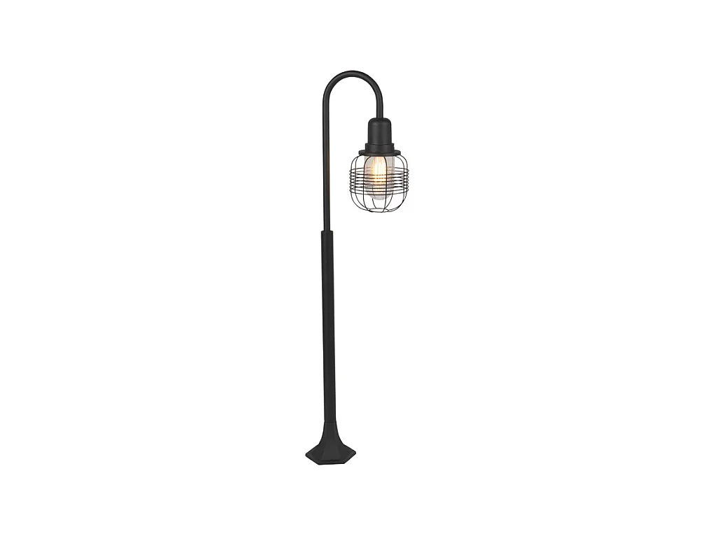 Lampe extérieure rurale noire IP44 - Guardado