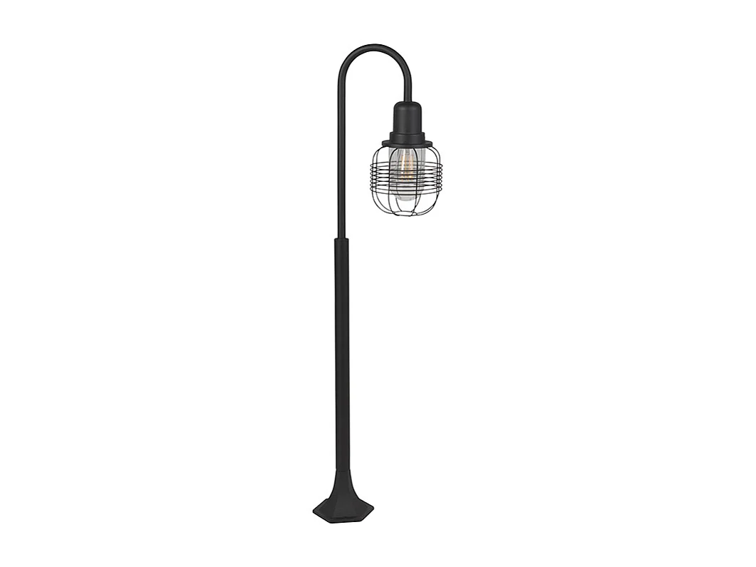 Lampe d'extérieur rustique noire IP44 - Guardado
