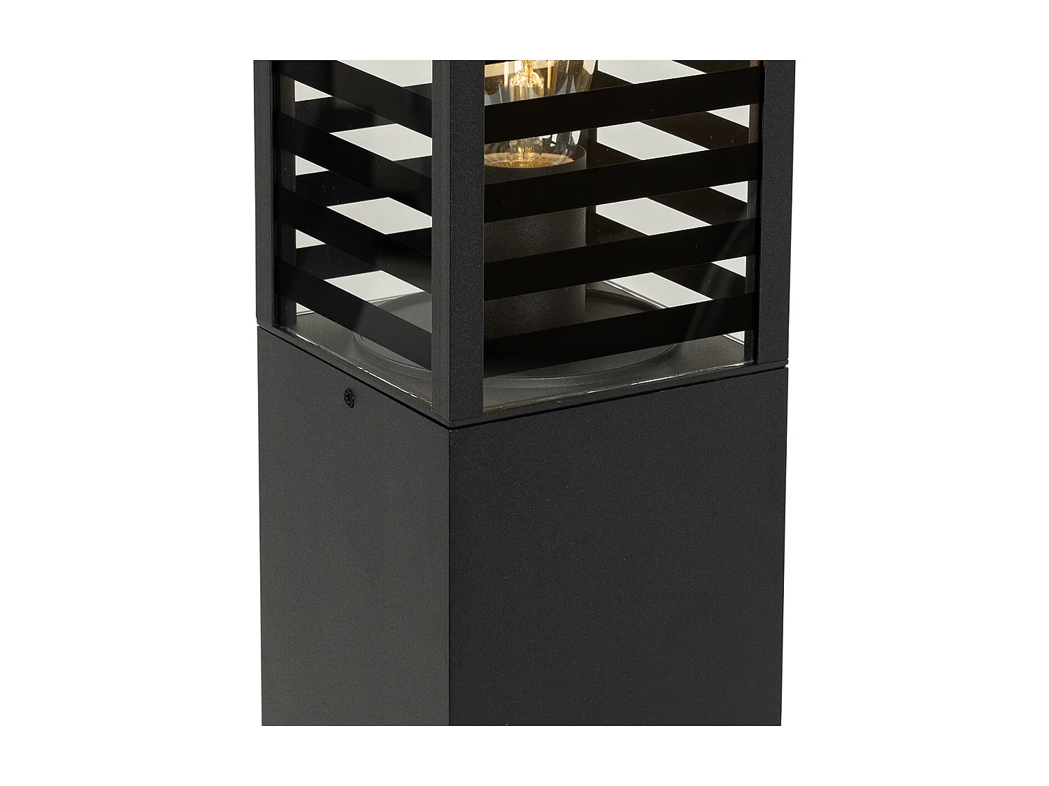 Lampadaire d'extérieur moderne noir 80 cm IP44 - Reims