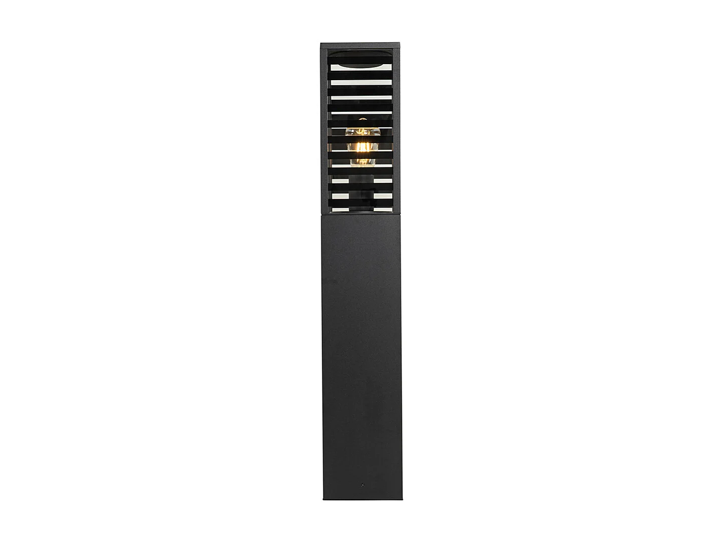 Lampadaire d'extérieur moderne noir 80 cm IP44 - Reims