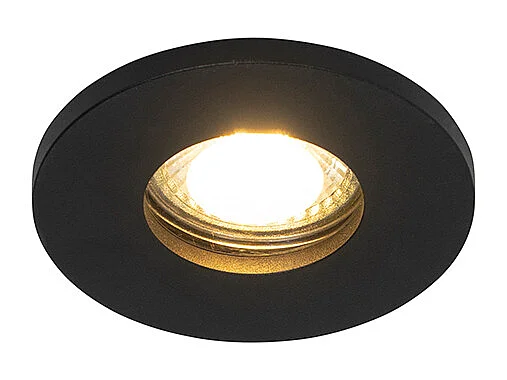 Spot encastré moderne noir pour salle de bain - Shed