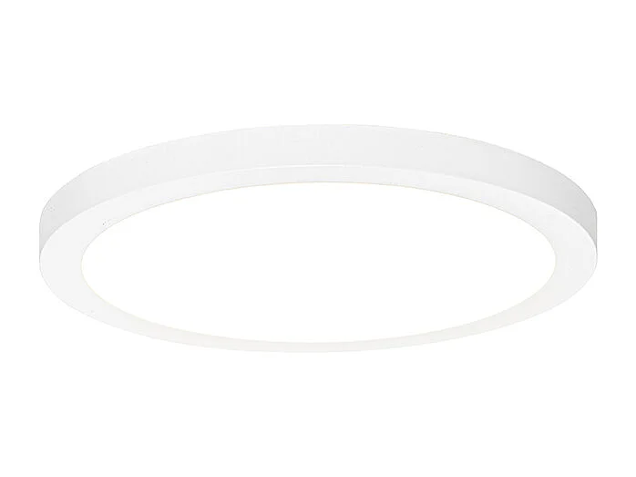 Spot encastrable ou apparent blanc 30 cm LED incluse à intensité variable en 3 étapes avec interrupteur DIP - Trans