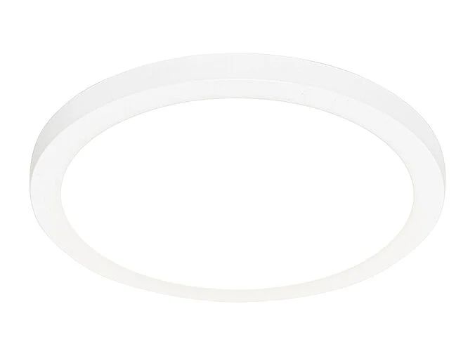 Spot encastrable ou apparent blanc 30 cm LED incluse à intensité variable en 3 étapes avec interrupteur DIP - Trans