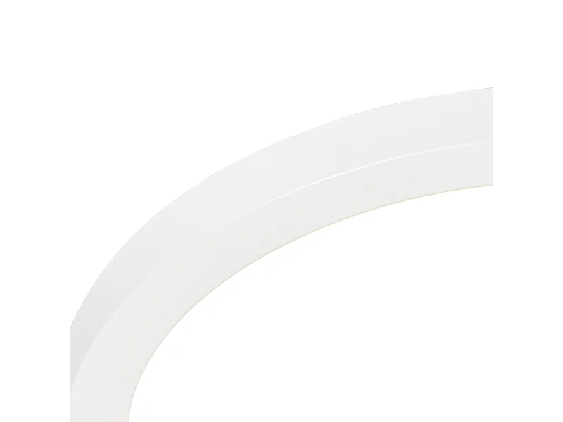 Spot encastrable ou apparent blanc 30 cm LED incluse à intensité variable en 3 étapes avec interrupteur DIP - Trans