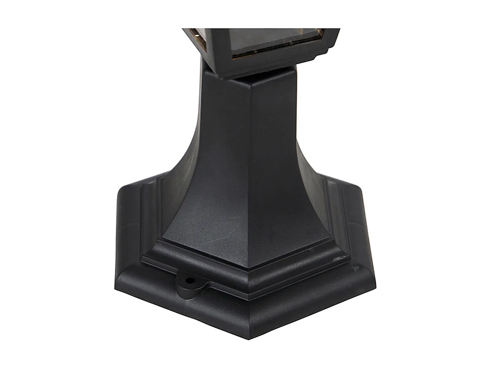 Poteau d'extérieur classique noir 44 cm IP44 - Capital