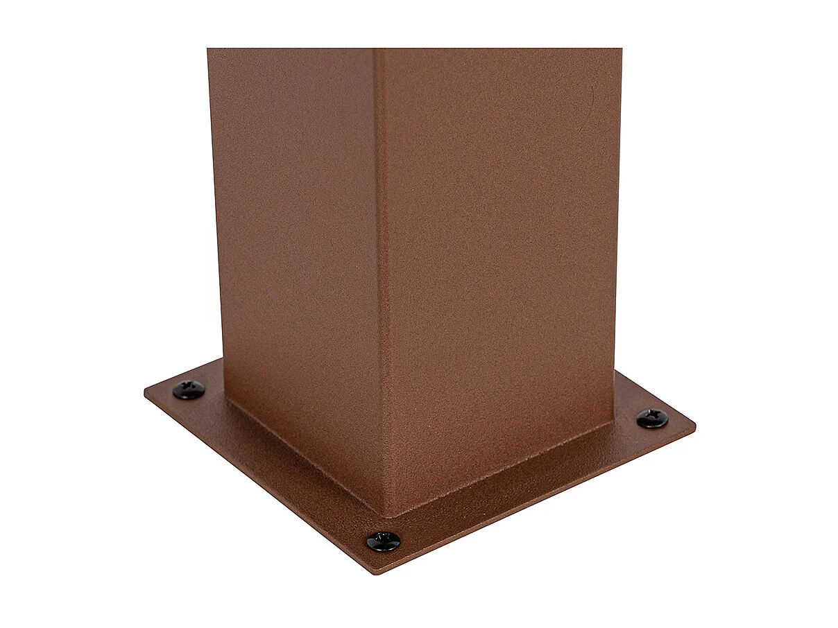 Lampe d'extérieur sur pied intelligente marron rouille 30 cm avec WiFi P45 - Danemark