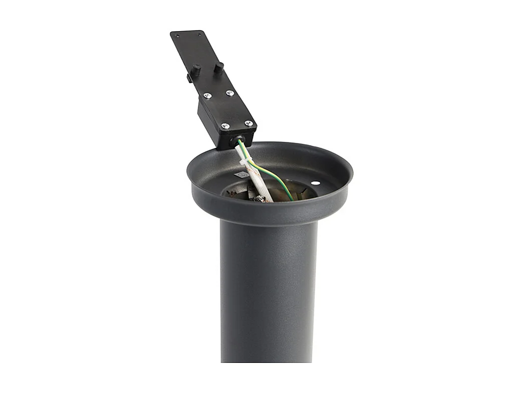 Lampadaire d'extérieur anthracite 45 cm IP44 - ROX