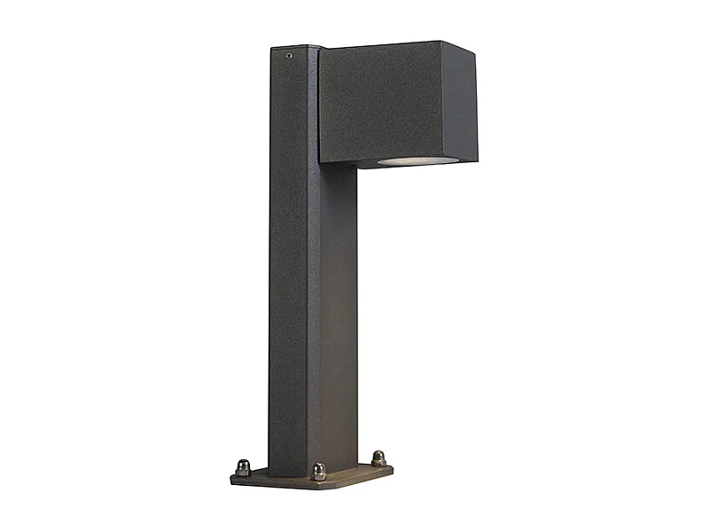 Lampadaire d'extérieur intelligent anthracite 30 cm IP44 avec WiFi GU10 - Baleno