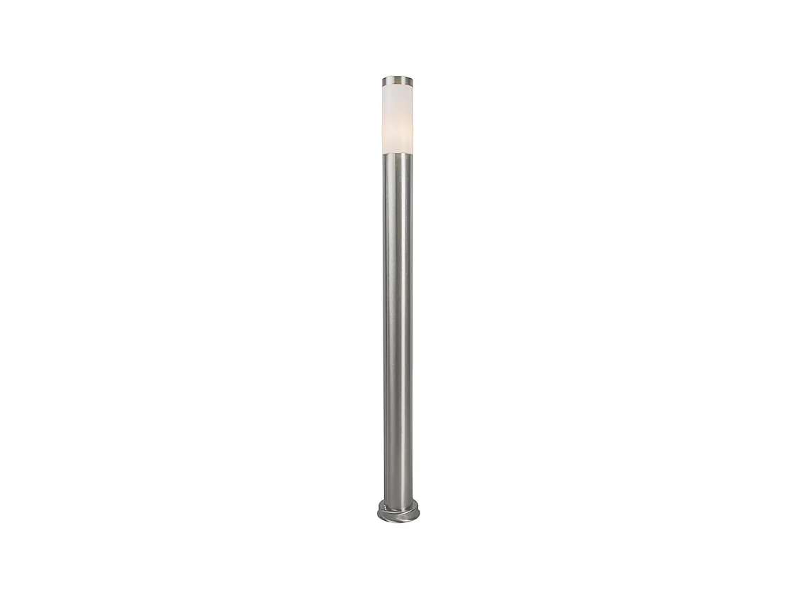 Lampadaire d'extérieur moderne acier 110 cm IP44 - Rox