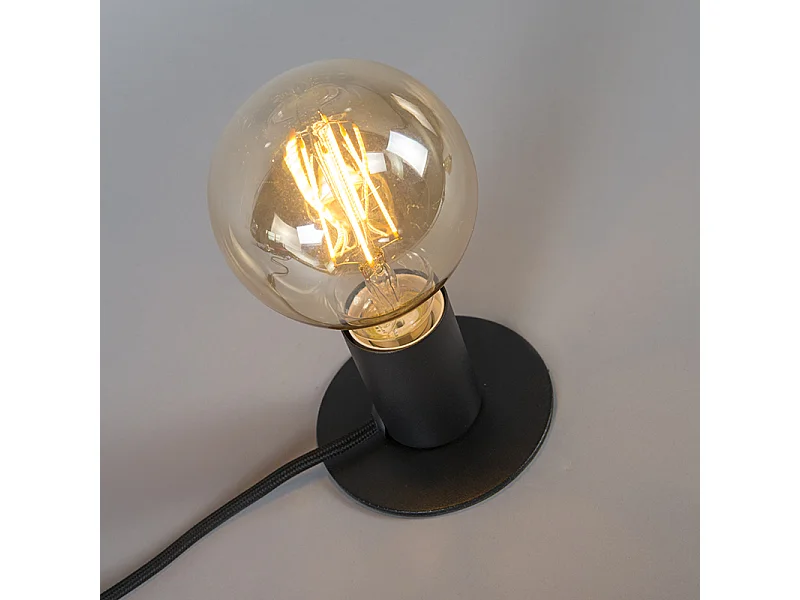 Lampe de table moderne noir - Facil