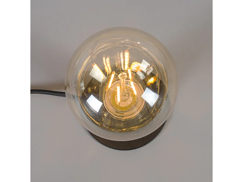 Lampe de table moderne noir - Facil