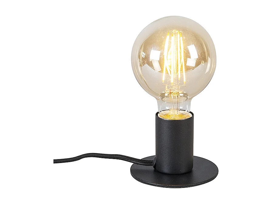Lampe de table moderne noire - Facil