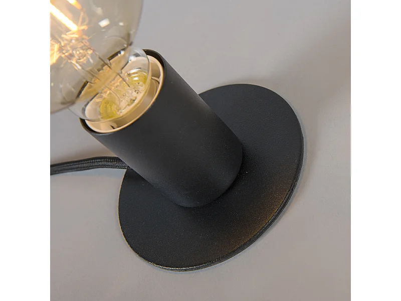 Lampe de table moderne noire - Facil