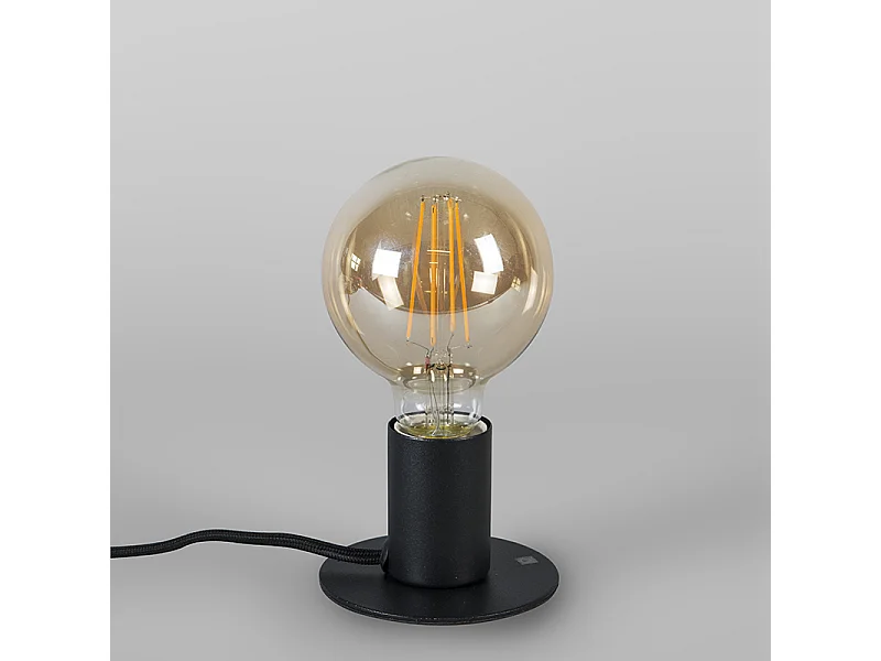 Lampe de table moderne noire - Facil