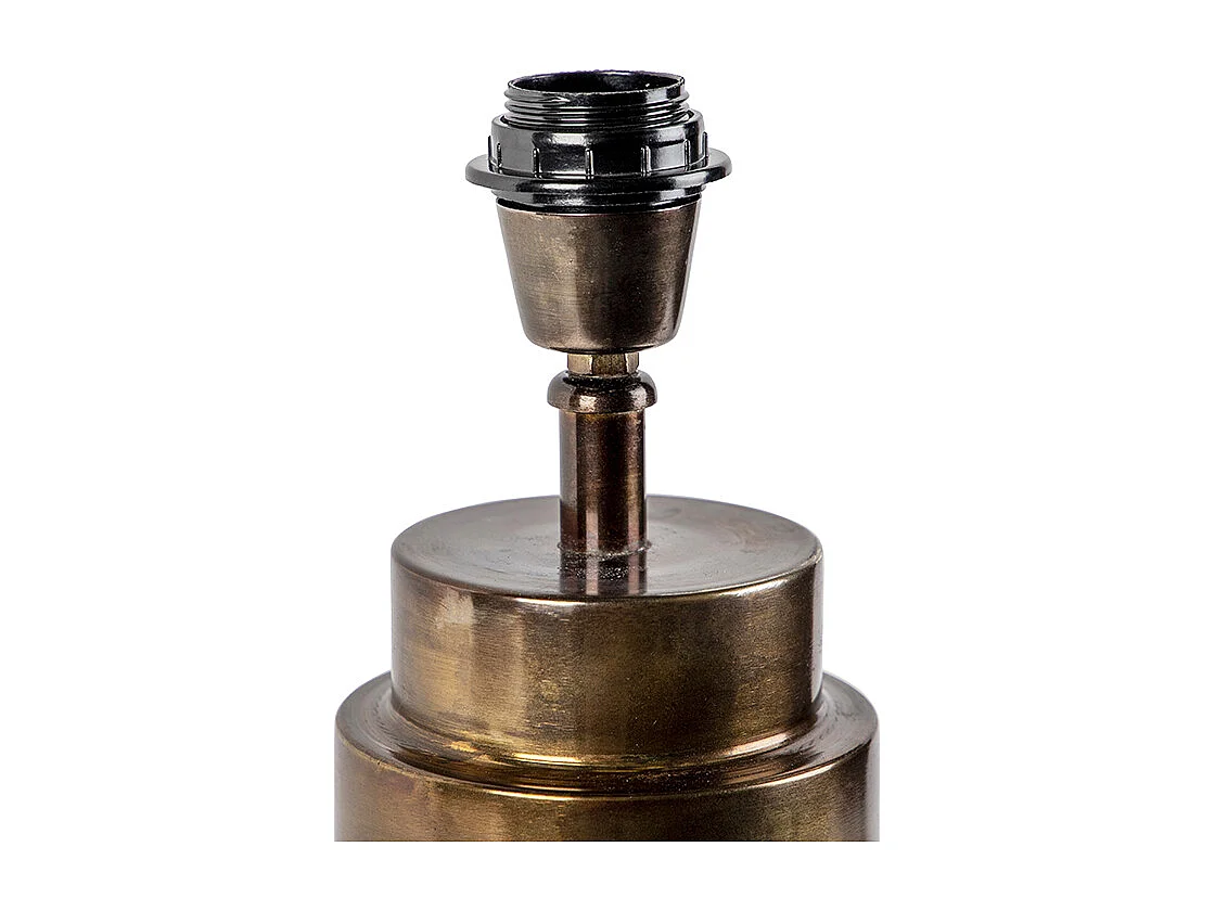 Lampe de table Art Deco en bronze sans abat-jour - Bruut