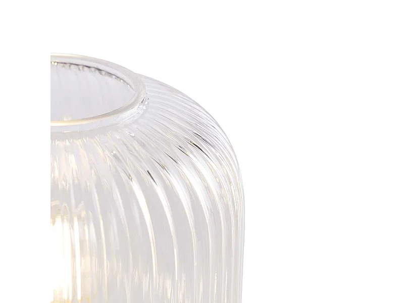 Lampe de table Art déco en laiton - Karel