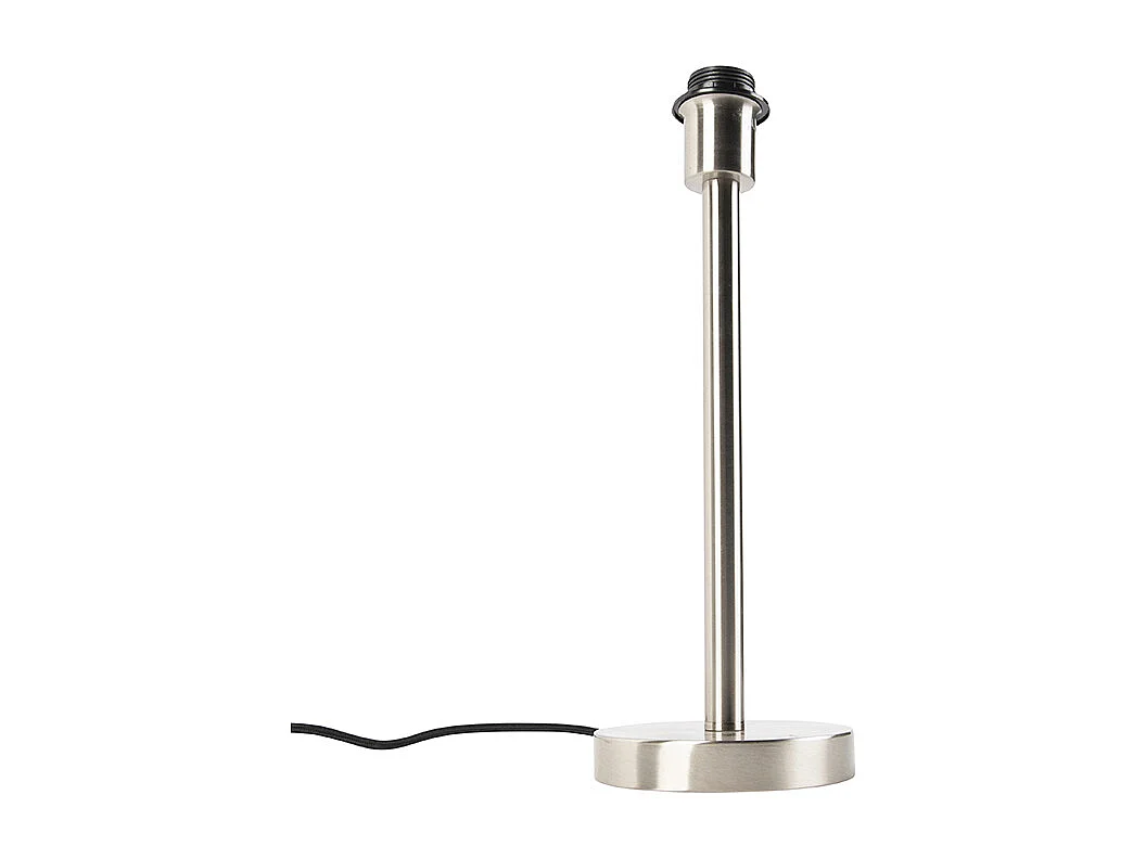 Lampe de table moderne en acier sans abat-jour - Simplo
