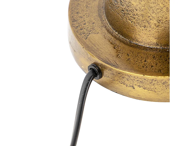 Lampe de table Art Deco en bronze sans abat-jour - Pisos