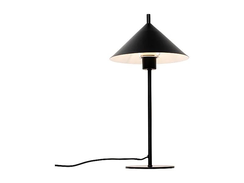 Lampe de table design noire - Triangolo