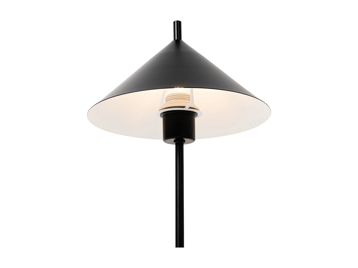 Lampe de table design noire - Triangolo