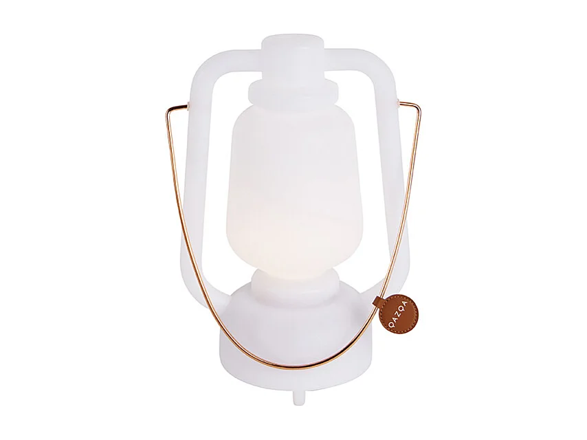 Lampe de table blanche IP44 avec haut-parleur Bluetooth - STORM MUSIC