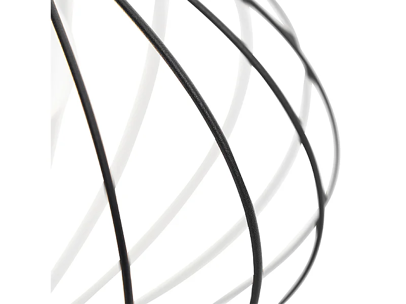 Lampe de table industrielle noire - Margarita