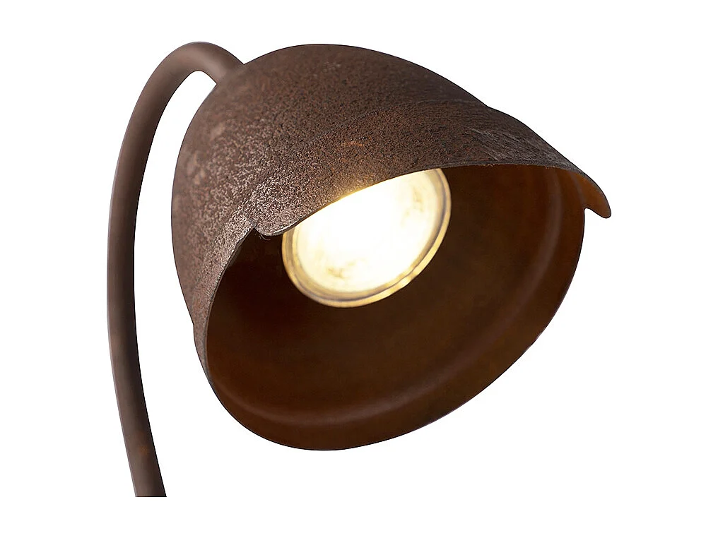Lampe de table rustique brun rouille - Rax