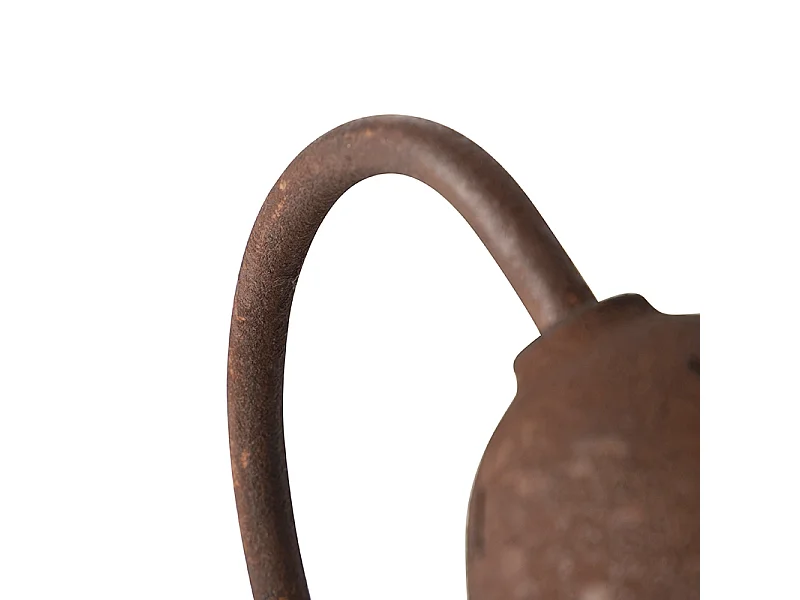 Lampe de table rustique brun rouille - Rax