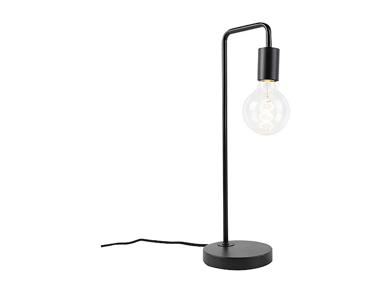 Lampe de table moderne noire - Facil