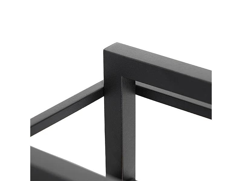 Lampe de table industrielle noire - Cage Rack