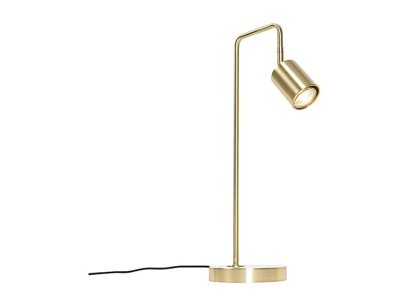 Lampe de table moderne en laiton réglable - Java