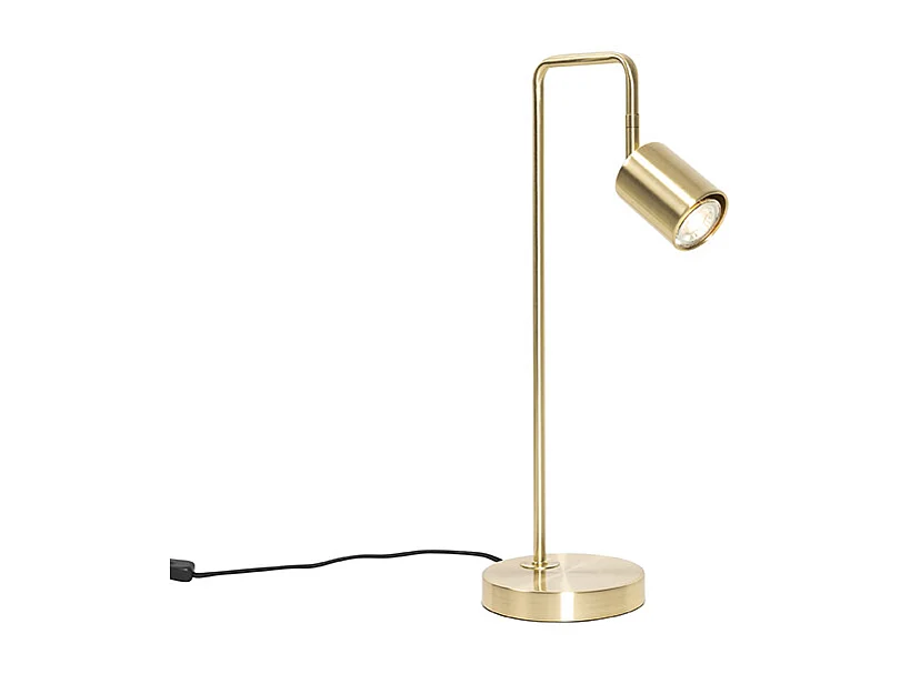 Lampe de table moderne en laiton réglable - Java