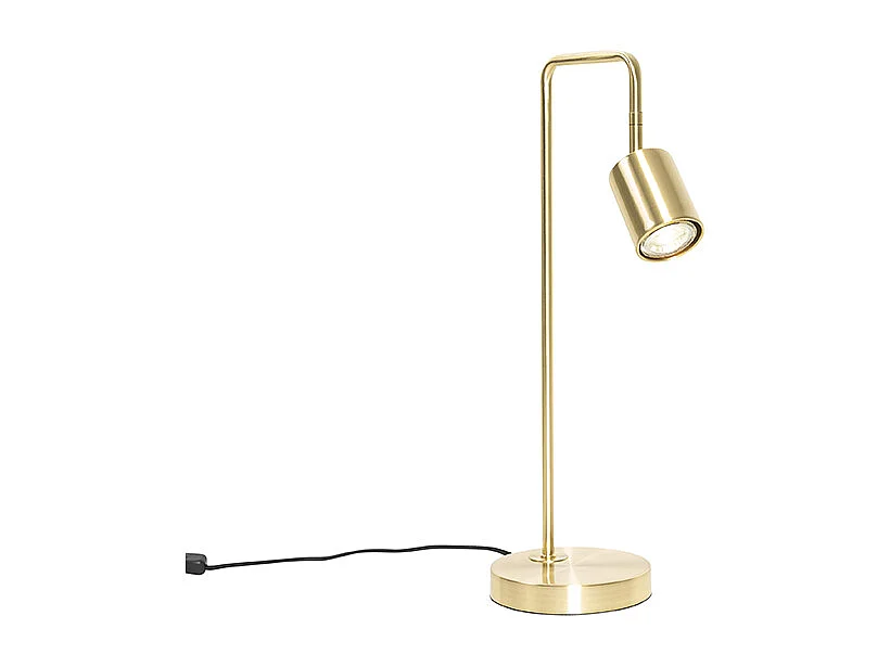 Lampe de table moderne en laiton réglable - Java