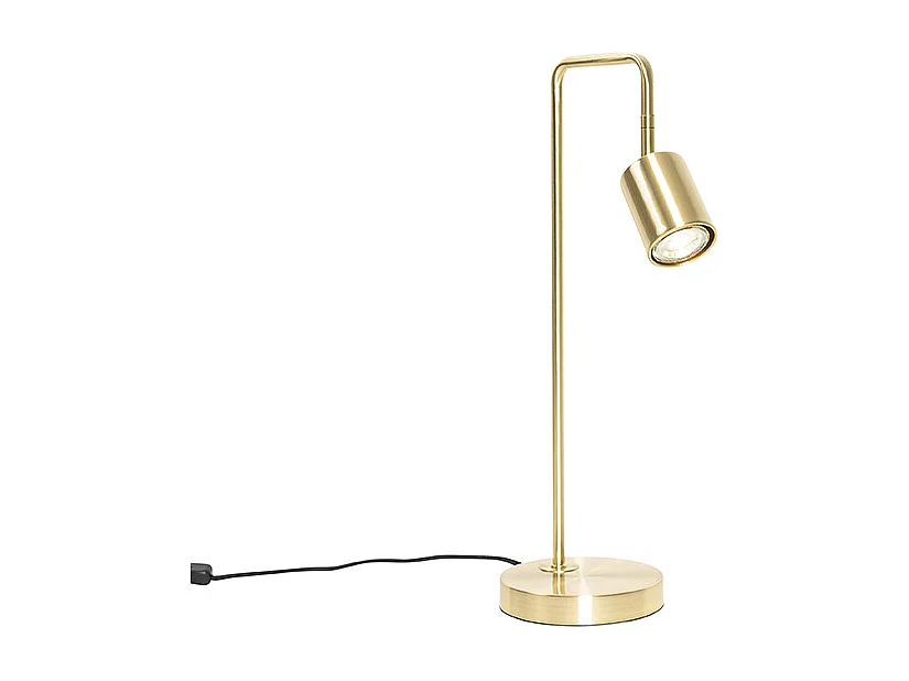 Lampe de table moderne en laiton réglable - Java