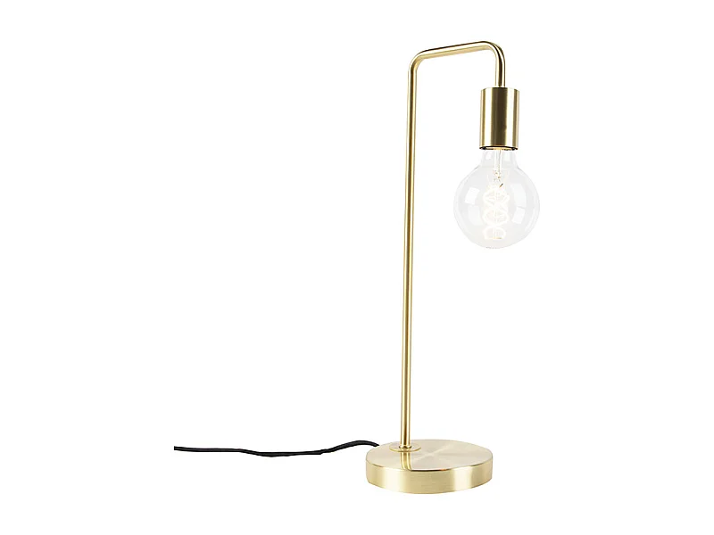 Lampe à poser Art Déco laiton - Facil