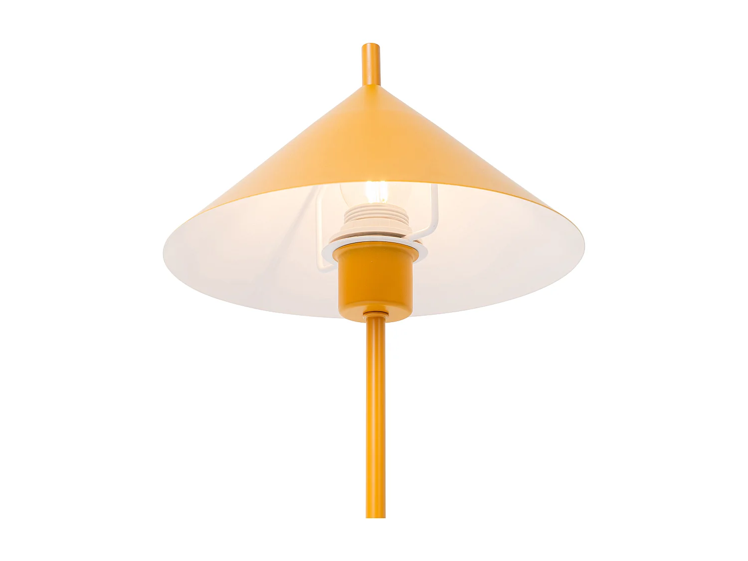 Lampe de table design jaune - Triangolo