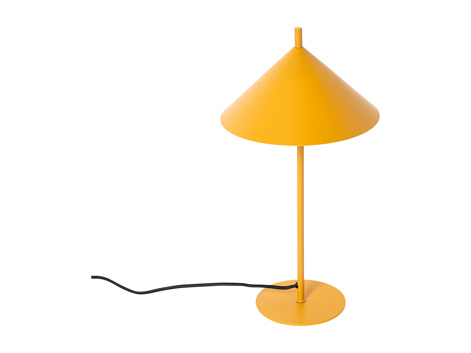 Lampe de table design jaune - Triangolo