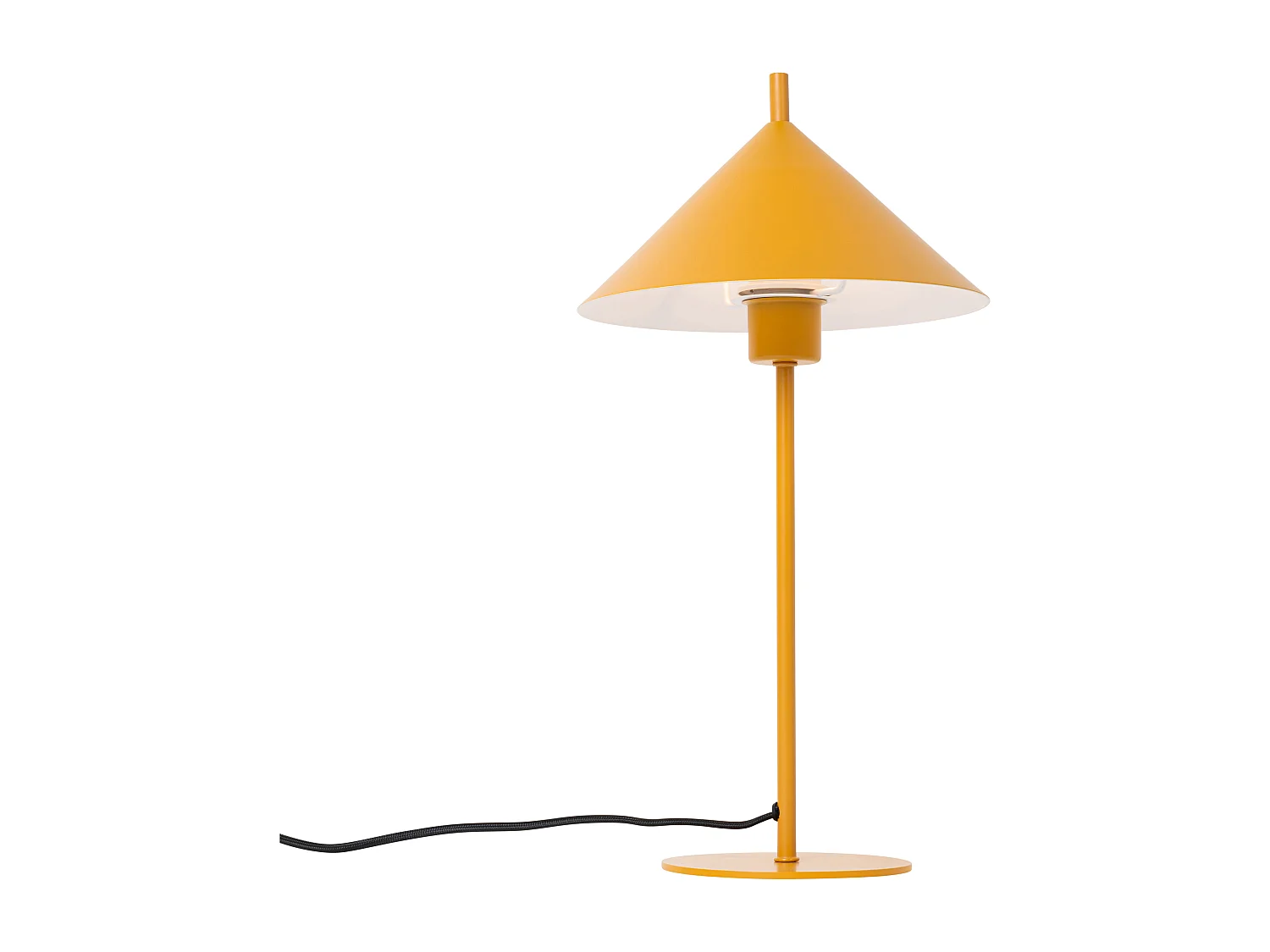 Lampe de table design jaune - Triangolo