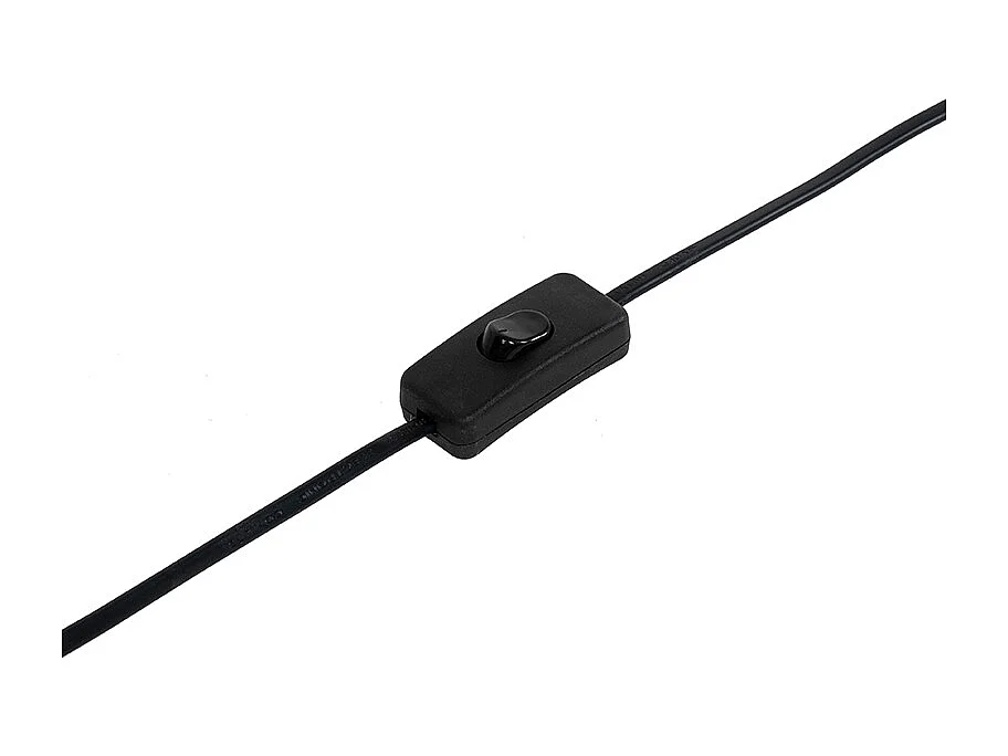 Lampe de table rustique en rotin avec noir - Kata