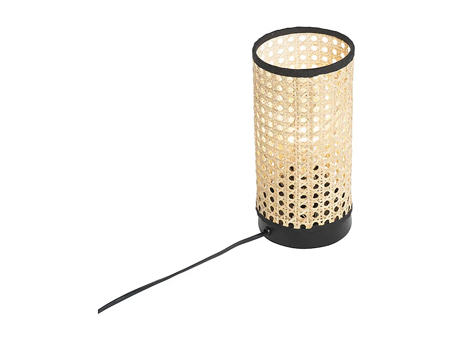 Lampe de table rustique en rotin - Kata