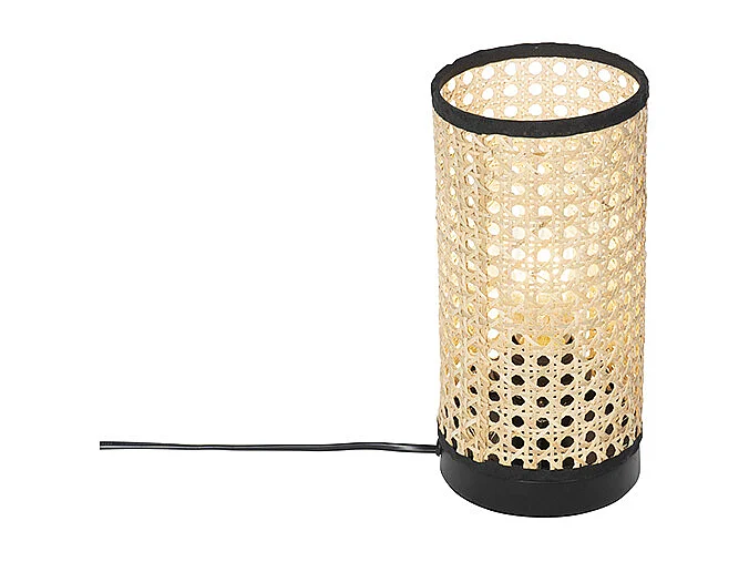 Lampe de table rustique en rotin - Kata