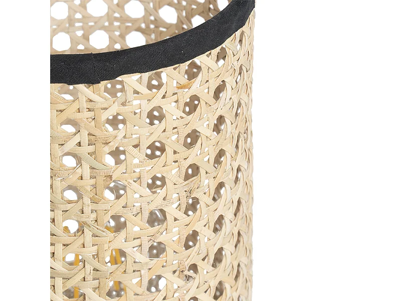 Lampe de table rustique en rotin - Kata
