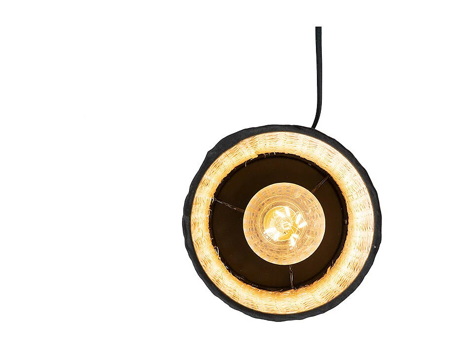 Lampe de table rustique en rotin - Kata