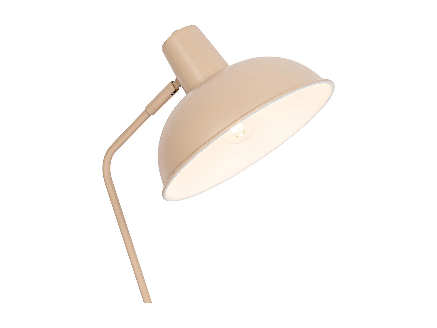 Lampe de table rétro beige - Milou