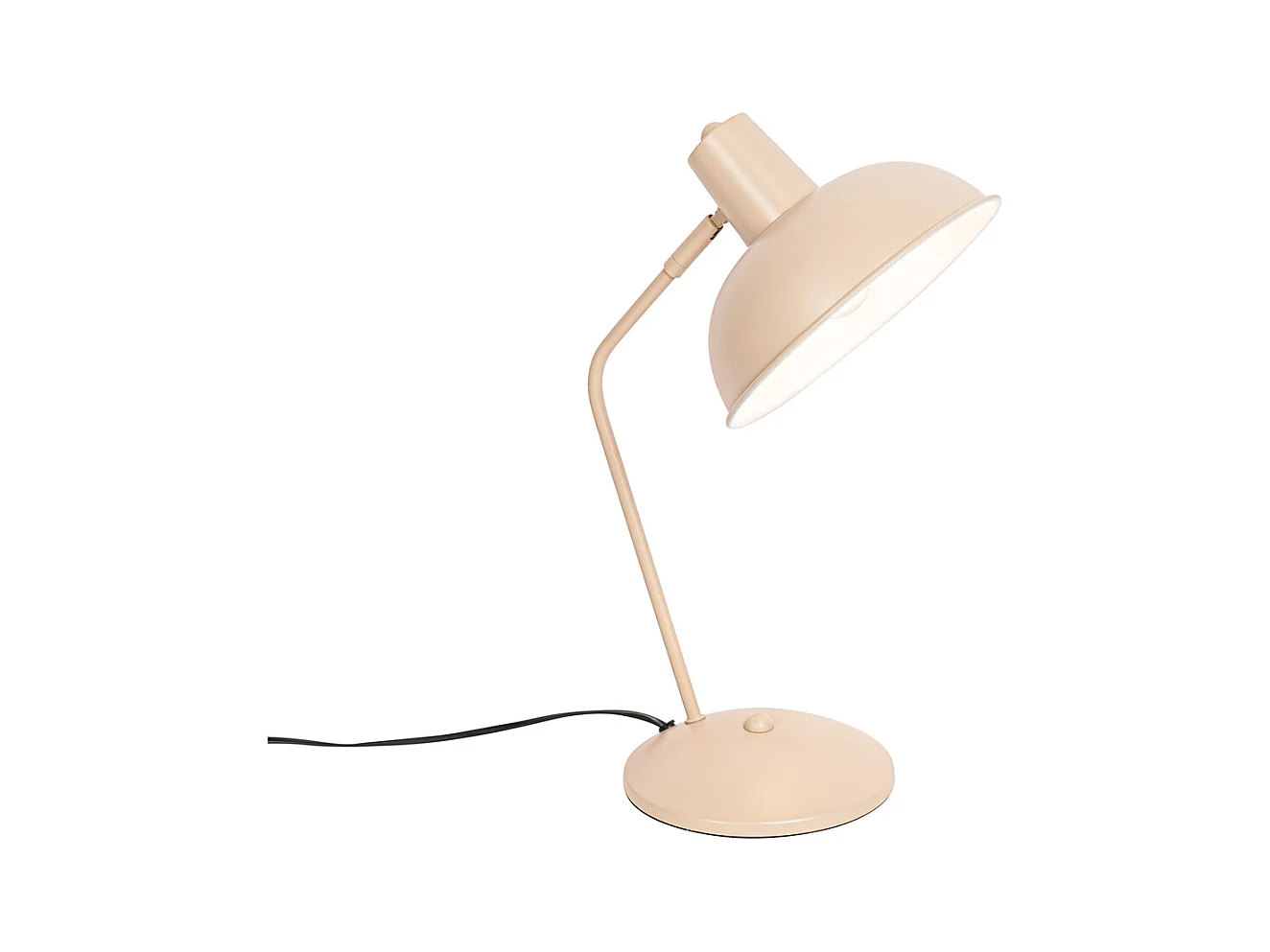 Lampe de table rétro beige - Milou