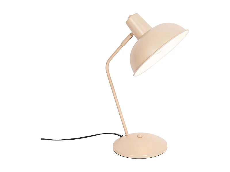 Lampe de table rétro beige - Milou