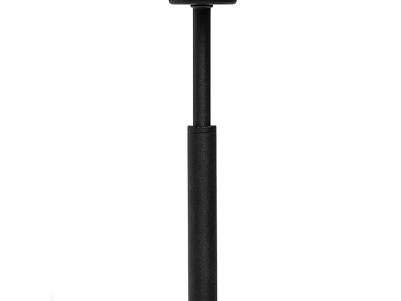 Lampe de table moderne abat-jour en tissu noir avec or - VT 1