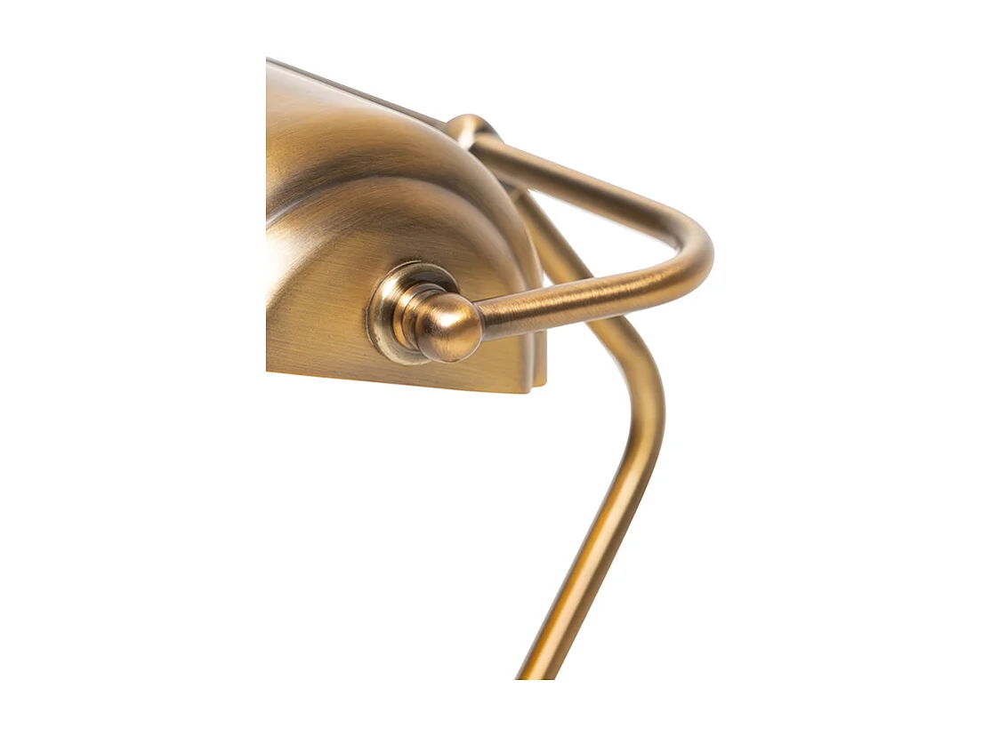 Lampe de table/lampe de notaire classique bronze - Banquier